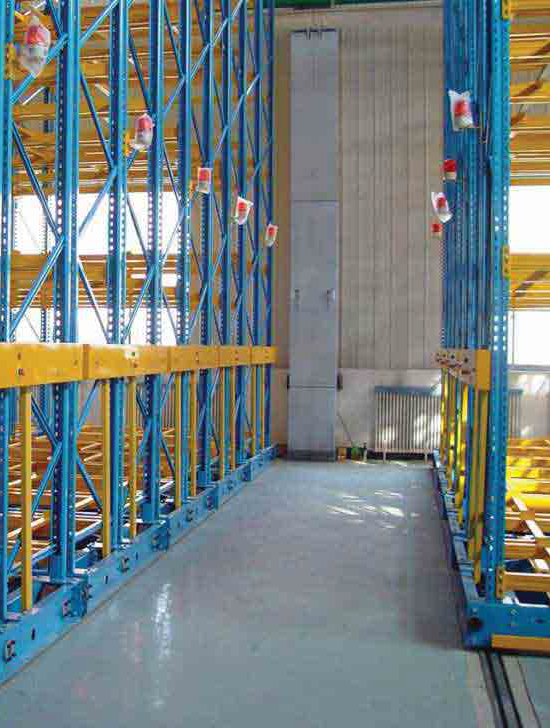 mobile pallet racking