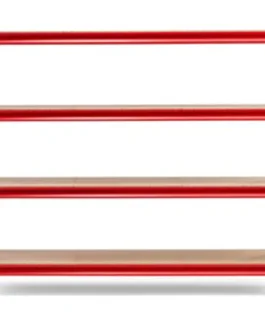 Widespan shelving TOUGH, basic unit, 2000x2800x600 mm, 4 wooden shelves