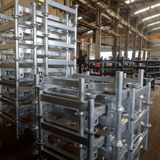 طبالي حديد |معدنية Steel Pallets